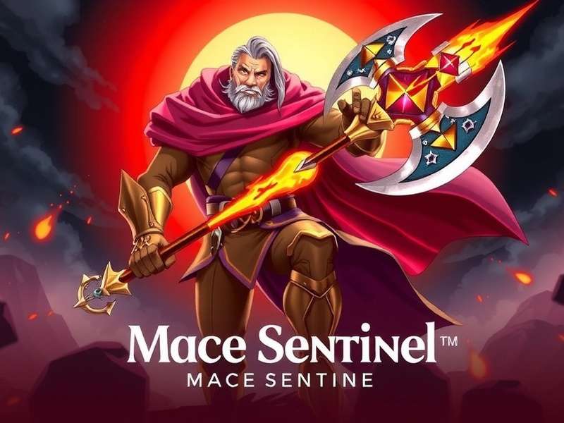 Mace Sentinel - Official Game Banner Mace Sentinel official banner featuring the main hero with a legendary mace